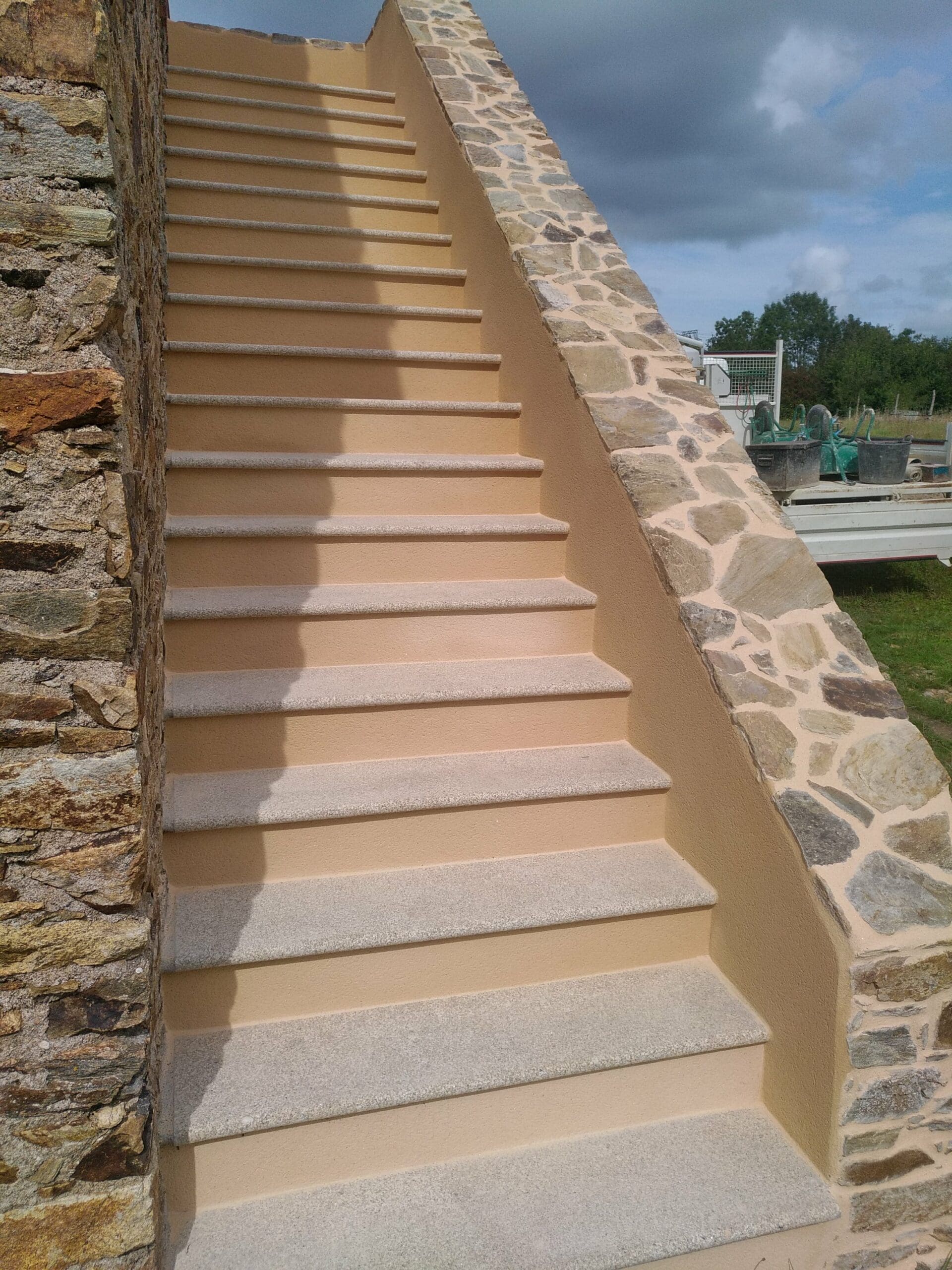 pose de dalles granit et enduit escalier pose de dalles granit et enduit escalier